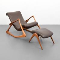 Vladimir Kagan TWO POSITION Chair & Ottoman - Sold for $18,750 on 03-03-2018 (Lot 146).jpg